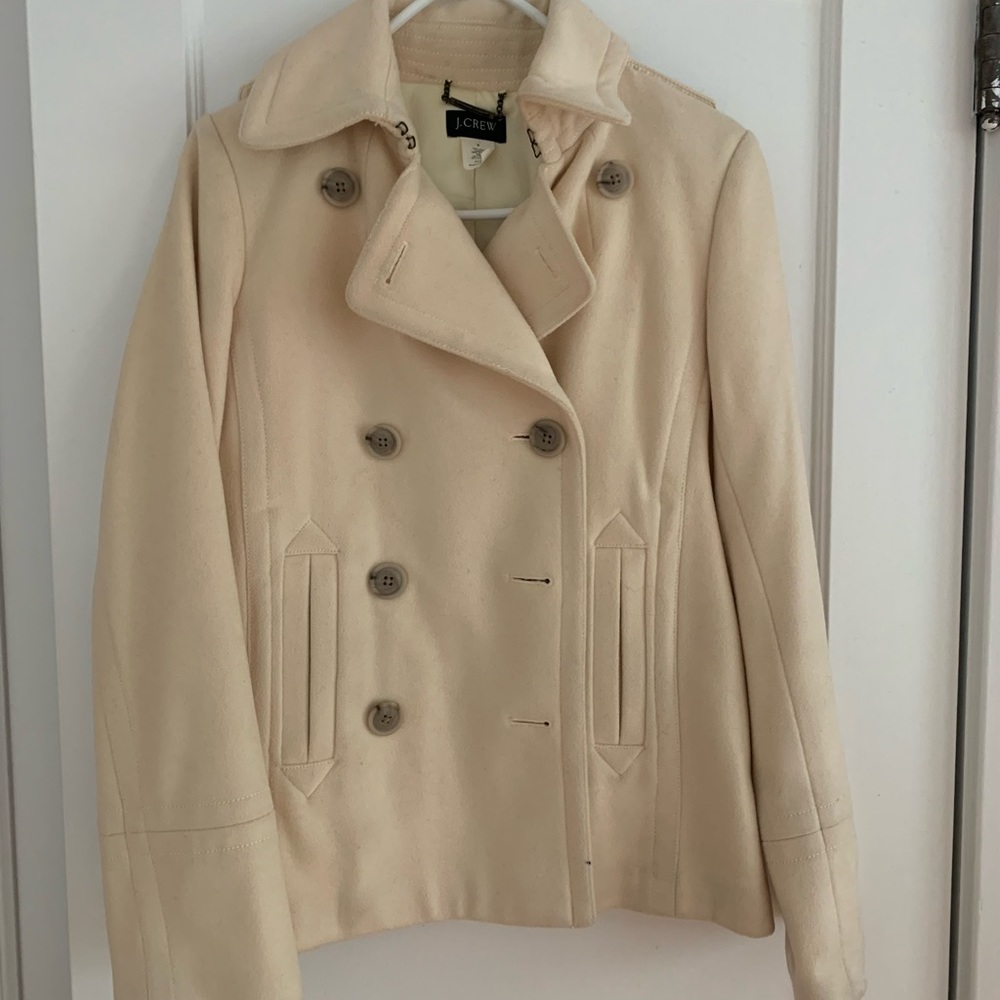 J.Crew Wool Trench